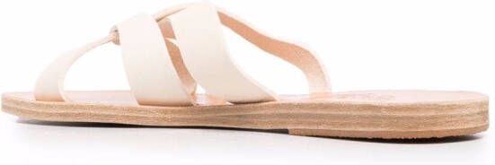 Ancient Greek Sandals Sparti strap sandals White