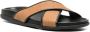 Ancient Greek Sandals Thais flat leather sandals Black - Thumbnail 2