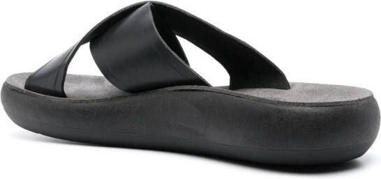 Ancient Greek Sandals Thais slip-on sandals Black