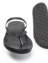 Ancient Greek Sandals thong strap sandals Black - Thumbnail 2