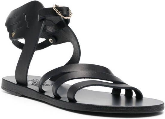 Ancient Greek Sandals wing open-toe sandals Black