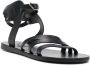 Ancient Greek Sandals wing open-toe sandals Black - Thumbnail 2