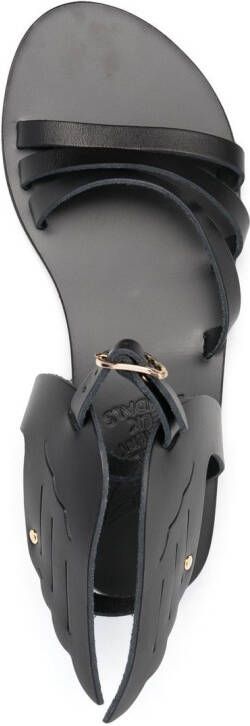 Ancient Greek Sandals wing open-toe sandals Black