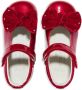 ANDANINES bow-detail leather ballerina shoes Red - Thumbnail 4