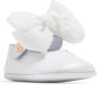 ANDANINES bow-detail leather ballerina shoes White - Thumbnail 2