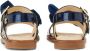 ANDANINES bow-detail leather sandals Blue - Thumbnail 3