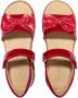 ANDANINES bow-detail leather sandals Red - Thumbnail 3