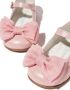 ANDANINES bow-detailing leather ballerina shoes Pink - Thumbnail 3