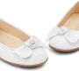 ANDANINES bow-embellished ballerina shoes White - Thumbnail 4