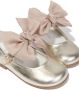 ANDANINES bow-embellished leather ballerina shoes Gold - Thumbnail 2