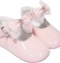 ANDANINES bow-embellished leather ballerina shoes Pink - Thumbnail 2