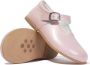 ANDANINES buckled leather ballerina shoes Pink - Thumbnail 3