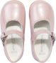 ANDANINES buckled leather ballerina shoes Pink - Thumbnail 4