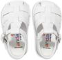 ANDANINES caged leather sandals White - Thumbnail 2