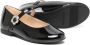ANDANINES crystal-embellished leather ballerina shoes Black - Thumbnail 2