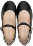 ANDANINES crystal-embellished leather ballerina shoes Black - Thumbnail 3