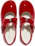 ANDANINES embellished patent-leather ballerina shoes Red - Thumbnail 4