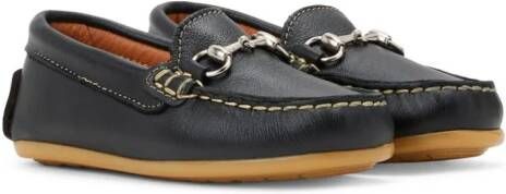 ANDANINES horsebit leather loafers Black