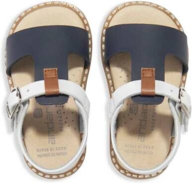 ANDANINES leather buckle-fastening sandals Blue