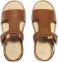 ANDANINES leather open-toe sandals Brown - Thumbnail 3