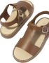 ANDANINES leather open-toe sandals Brown - Thumbnail 4
