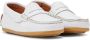 ANDANINES leather penny loafers White - Thumbnail 2