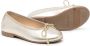 ANDANINES metallic ballerina pumps Gold - Thumbnail 2