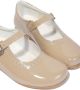 ANDANINES patent-finish leather ballerina shoes Neutrals - Thumbnail 2