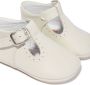 ANDANINES perforated leather pre-walkers Neutrals - Thumbnail 2