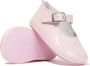ANDANINES scalloped leather ballerina shoes Pink - Thumbnail 3