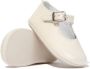 ANDANINES scalloped leather ballerina shoes White - Thumbnail 4