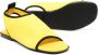 Andrea Montelpare contrasting-trim open-toe sandals Yellow - Thumbnail 2