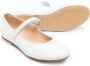 Andrea Montelpare leather ballerina shoes White - Thumbnail 2