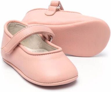 Andrea Montelpare touch-strap ballerina shoes Pink