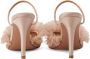 Andrea Wazen Lorena 105mm leather mules Neutrals - Thumbnail 3