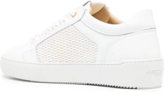 Android Homme Leo lace-up leather sneakers White