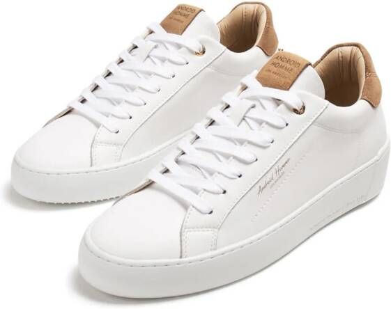 Android Homme Zuma leather sneakers White