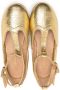Angel's Face Ashley faux-leather ballerina shoes Gold - Thumbnail 3