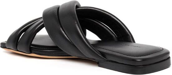 ANINE BING Eve flat sandals Black