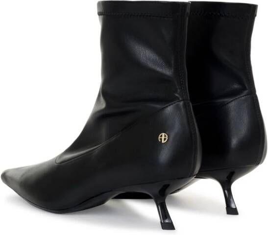 ANINE BING Hilda 50mm ankle boots Black