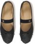ANINE BING Jolie leather ballerina shoes Black - Thumbnail 3