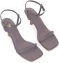 ANINE BING leather open-toe sandals Grey - Thumbnail 2