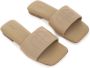 ANINE BING Ria open-toe leather slides Neutrals - Thumbnail 2