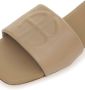 ANINE BING Ria open-toe leather slides Neutrals - Thumbnail 5