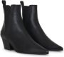 ANINE BING Sky leather ankle boots Black - Thumbnail 2