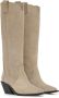 ANINE BING Tania knee-high suede boots Neutrals - Thumbnail 2