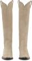 ANINE BING Tania knee-high suede boots Neutrals - Thumbnail 4