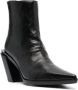 Ann Demeulemeester 35mm pointed-toe ankle boots Black - Thumbnail 2