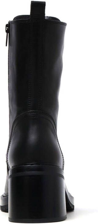 Ann Demeulemeester lace-up leather boots Black