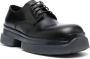 Ann Demeulemeester lace-up leather derby shoes Black - Thumbnail 2